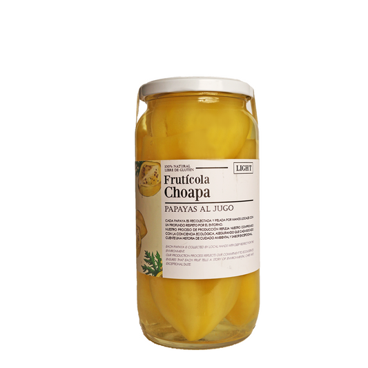 Papayas al Jugo LIGHT (1 Kg)