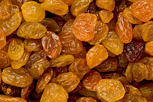 Pasas rubias (500 gr)